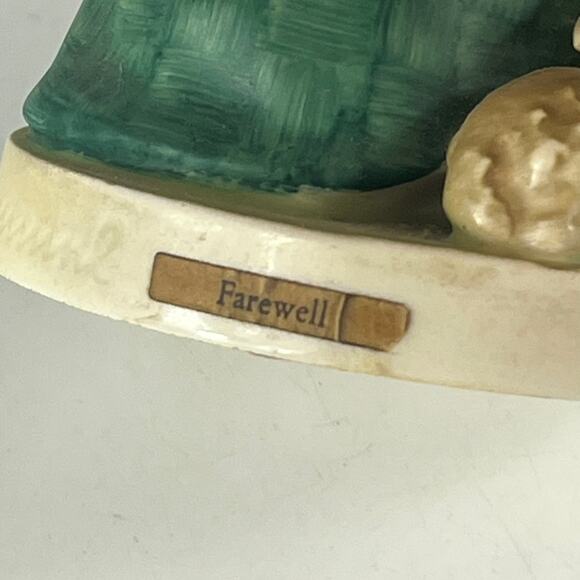 Goebel M.I. Hummel Figurine Aui Wiedersehen Farewell 4" Made in W. Germany #65/I - Picture 8 of 13